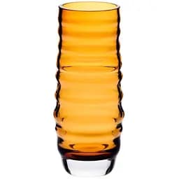 Ваза Krosno Casual темно-янтарная h25 см (921310)