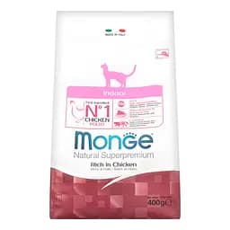 Сухий корм Monge Cat Indoor, 400 г (70005104) - мініатюра 2