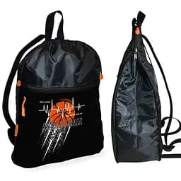 Рюкзак-мешок для обуви,спортивной формы Sport детская сумка для сменки с расширителем (01404)