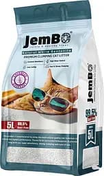 Бентонитовый наполнитель для кошек Jembo 5 л Аромат Лаванды