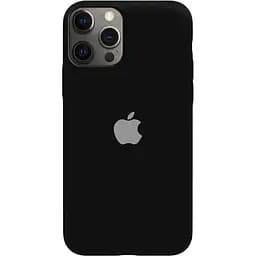 Чохол-накладка Toto Silicone Full Protection Case Apple iPhone 12 Pro Max Black