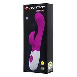 Вібратор для стимуляції точки G і клітора Pretty Love Bruno Baile BI-014218-1 24297
