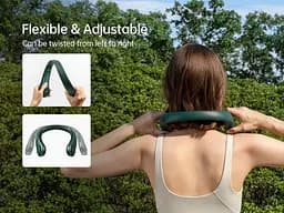 Вентилятор Jisulife Neck Fan Life3 FA14 Green - мініатюра 8