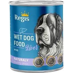 Влажный корм для собак Regis с печенью 415 г