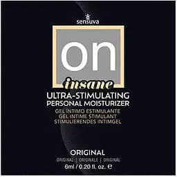 Пробник стимулюючої змазки Sensuva - Ultra-Stimulating On Insane (6 мл)