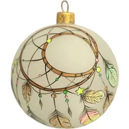 Ялинкова прикраса Санта Шоп Ловець снів скло (4820001154603)