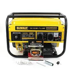 Генератор бензиновий DeWalt DXGNR3000 3.5 кВт мідна обмотка електро стартер