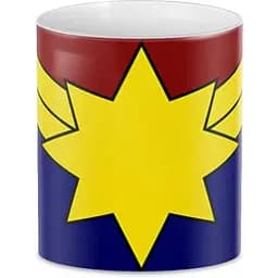 Кухоль GeekLand Капітан Марвел Captain Marvel CМ.02.10 330 мл білий