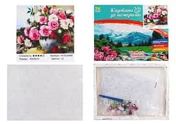 Набор для росписи по номерам TK Group, 30x40 см, 30998