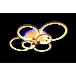 Люстри пріпотолочние світлодіодні Linisoln 1811/6 WH LED Dimmer - мініатюра 5