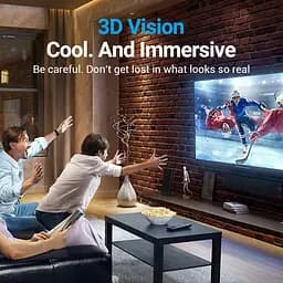 Кабель HDMI M - M, 3.0 м, V2.1, 8K 60Гц обплетення, чорний Vention - мініатюра 4