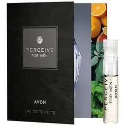 Листівка з пробним зразком Avon Perceive для Нього 0.6 мл