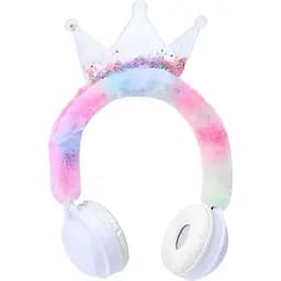 Наушники FG240430009Q, плюшевые, Bluetooth 5.0, дальность действия до 10 метров, 6-8 часов работы, белые.