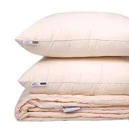 Літній постільний комплект MirSon Line Satin Light Pro Creamy Eco-Soft Сімейний (2200010972672) - мініатюра 5