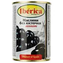 Уцінка. Маслини Iberica econom без кісточки 280 г 