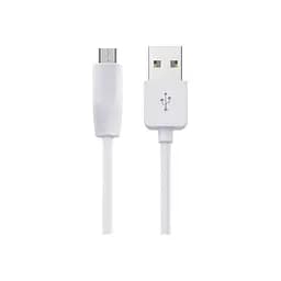 Кабели - набор из 2 штук - Hoco X1 Micro USB 2 pcs 1 м белые