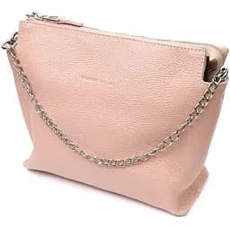 Кожаная женская сумка Grande Pelle 26х22х13 см sum0023604