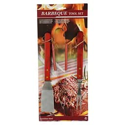 Набір для барбекю Market Union виделка+лопатка+щипці (958570)