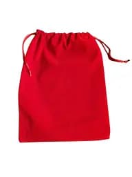 Мішечок оксамитовий для карток таро, червоний 23х17см