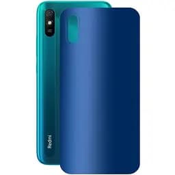 Защитная пленка StatusSKIN для Xiaomi Redmi 9i Sport 2021 Корпус Винил Синий матовый