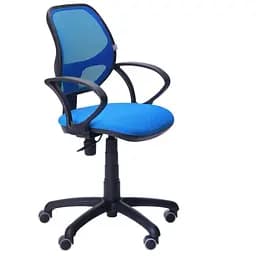 Кресло Байт/АМФ-4 Сетка синяя