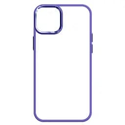 Чехол для Apple iPhone 15 Plus, UNIT2, фиолетовый, ударопрочный, прозрачный противоударный чехол-накладка из TPU и поликарбоната (PC), с защитными бортиками, защита всего корпуса от ударов и царапин, ArmorStandart (ARM69977) - мініатюра 2