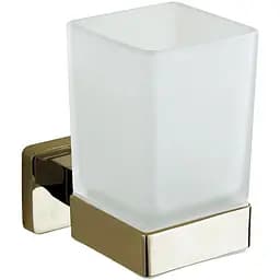 Склянка для зубних щіток VBI Mars gold VBI-040104GL золотий