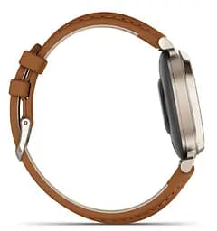 Смарт-годинник Garmin Lily 2 Cream Gold with Tan Leather Band (010-02839-60) - мініатюра 5