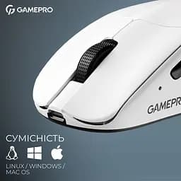 Миша GamePro Asgard Surt Wireless White (GM017W) [140401] - мініатюра 12