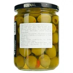 Оливки Bernal Gourmet фаршировані перцем 436 г - мініатюра 4