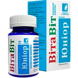 Вітамінний комплекс ВітаВіт Юніор капсули 36 шт. х 400 мг