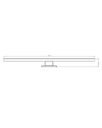 Світильник підсвітка для дзеркала Goldlux 328601 Samos Led 90 1x15W 4000K 1650Lm IP44 чорний - мініатюра 3