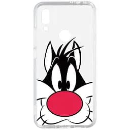 Чехол-накладка Toto Acrylic+TPU Print Case Xiaomi Redmi 7 #11 Cat Nose Transparent