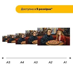 Дерев'яний фігурний пазл Побачення Шевченка і Лесі, А3, Дерев'яна коробка 200 елементів - мініатюра 2