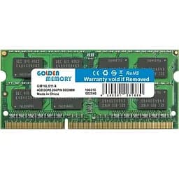 Модуль пам'яті Golden Memory SO-DIMM DDR3L 4GB 1600MHz (GM16LS11/4)