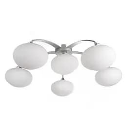 Люстра стельова Brille E14 60W GY (BR-01927C/6)