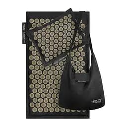 Килимок акупунктурний 4FIZJO Eco Mat Аплікатор Кузнєцова з подушкою 68 x 42 см Black/Gold 4FJ0179 (P-5907739311566) - мініатюра 6