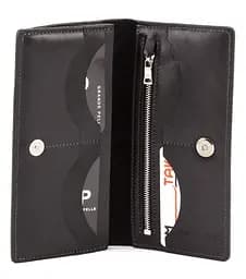 Чоловічий шкіряний портмоне GRANDE PELLE 19,5х10х2,5 см acs0024469 - мініатюра 2