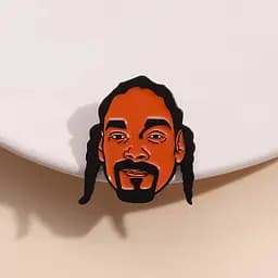 Значок Снуп Догг Snoop Dogg 3 см P SDGG 01 - мініатюра 2