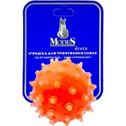 Игрушка для собак Modes Denta мяч мина S 6 см оранжевая