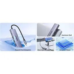 USB-хаб Ugreen CM511 5in1 [15597] [152544] - мініатюра 4
