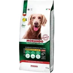 Сухой корм для средних и крупных пород Morando Tradizioni с говядиной, свининой и ячменем 12 кг