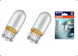 Галогенова лампа OSRAM 2827DC-02B Diadem Chrome WY5W 12V W2,1X9,5D 10X2 Blister - мініатюра 2