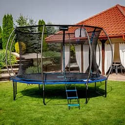 Батут із внутрішньою сіткою THUNDER Inside Ultra 14FT 435 см Black/Blue - мініатюра 11