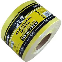 Наждачний папір Werk паперова основа 115 мм х 50 м К120 (58021)