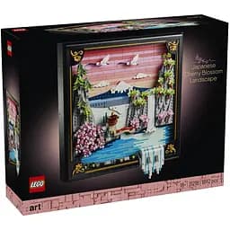 Конструктор LEGO Art Японский пейзаж с цветом сакуры 1892 детали (31218)