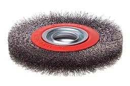 Корщітка Intertool для болгарки УШМ дротяна щітка дискова 150 мм рифлена BT-6150 - мініатюра 3