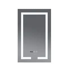 Дзеркало Mixxus ARD MR06-60x80 з LED Touch, Anti-fog, димером, регулюванням яскравості, годинником (MI6929) - мініатюра 8