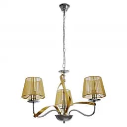 Люстра подвесная Brille с абажуром E14 (BKL-675S/3)