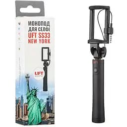 Монопод для селфі Smart зі шнуром SS33 NEW-YORK Selfie Stick Black